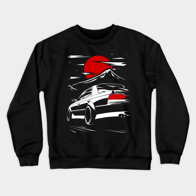 Nissan Laurel c33 Crewneck Sweatshirt by racingfactory